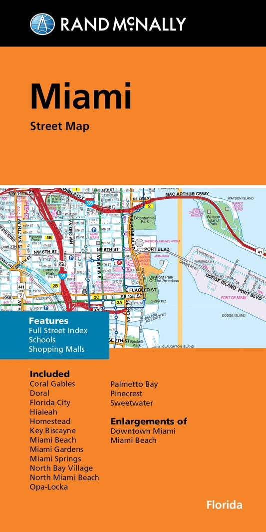 Miami, Florida Street Map