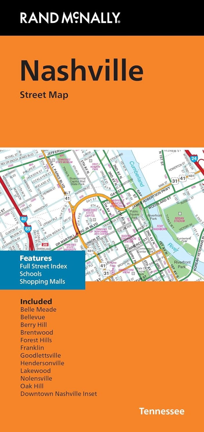 Nashville : street map