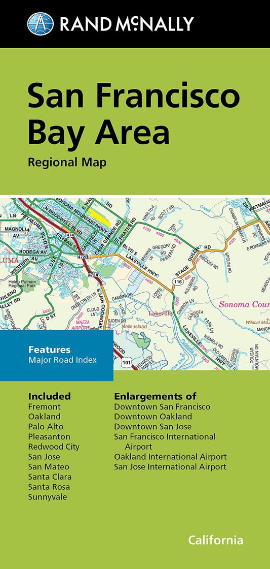 San Francisco Bay Area Regional Map