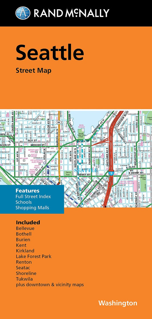 Seattle, Washington City Map