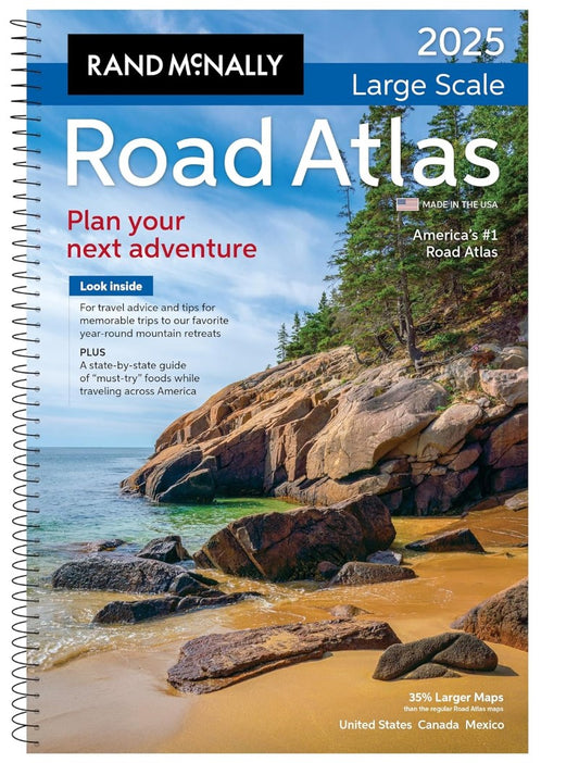 2025 Large Scale Road Atlas