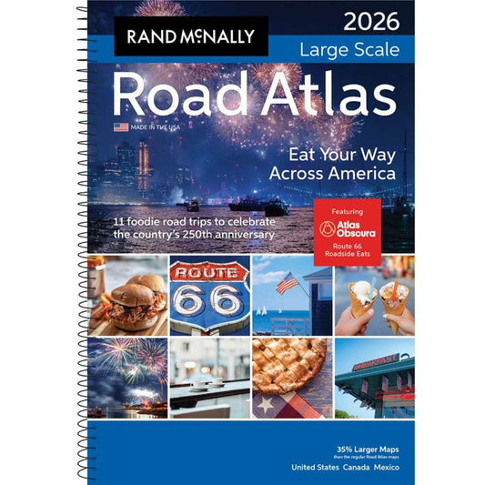 2026 Large Scale Road Atlas (Large Print)