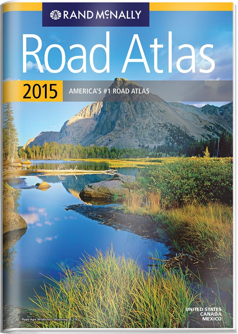 USA, Gift Road Atlas, 2015