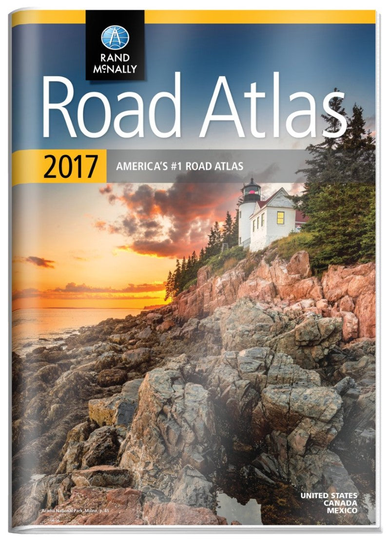 USA, Gift Road Atlas, 2017