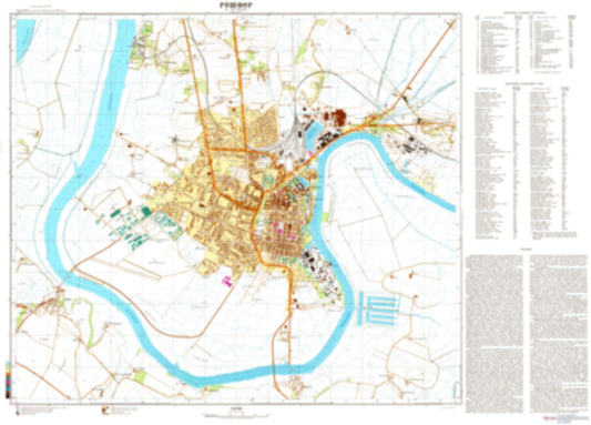 Rochefort (France) - Soviet Military City Plans