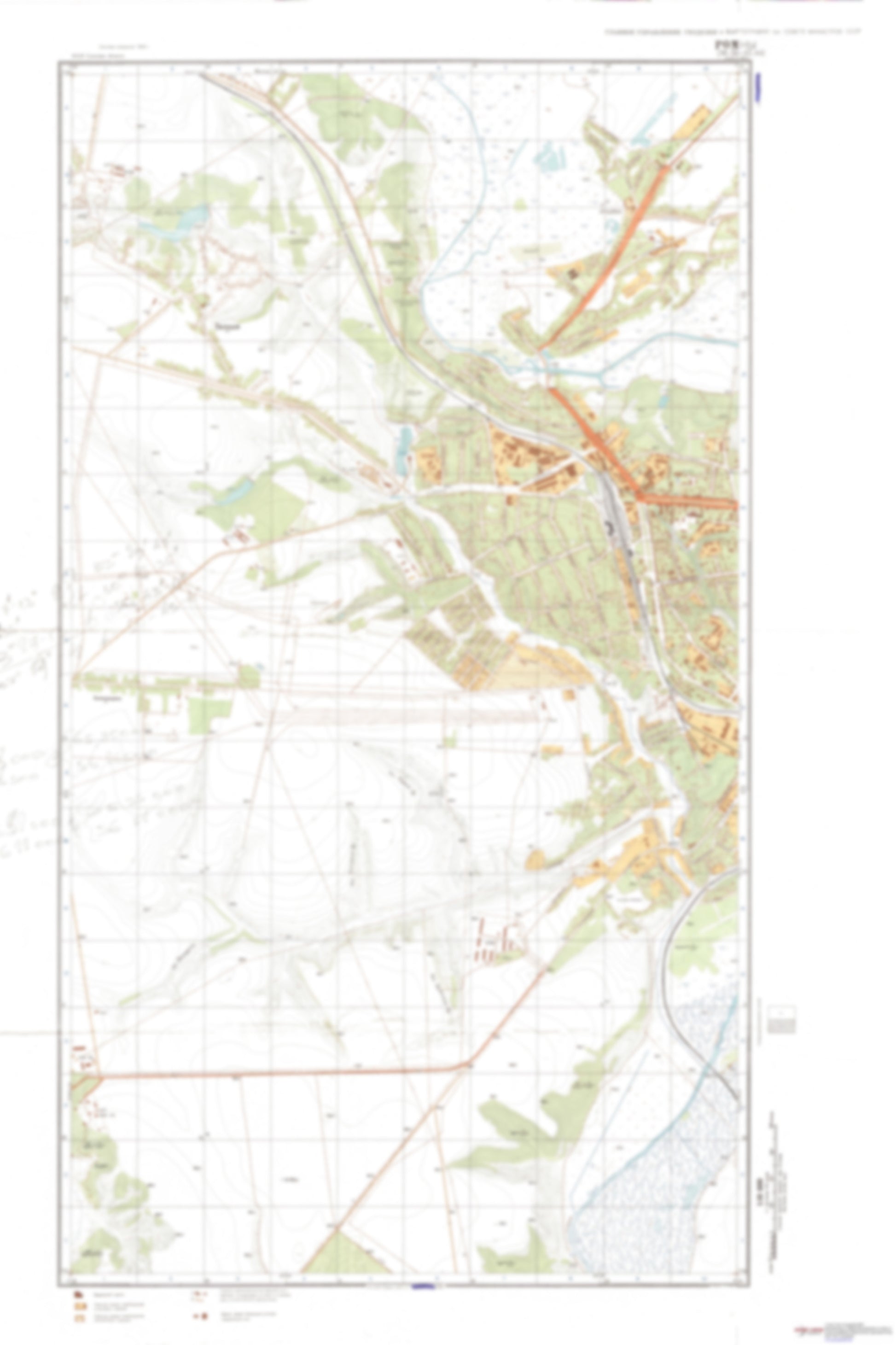 Romny 1 (Ukraine) - Soviet Military City Plans