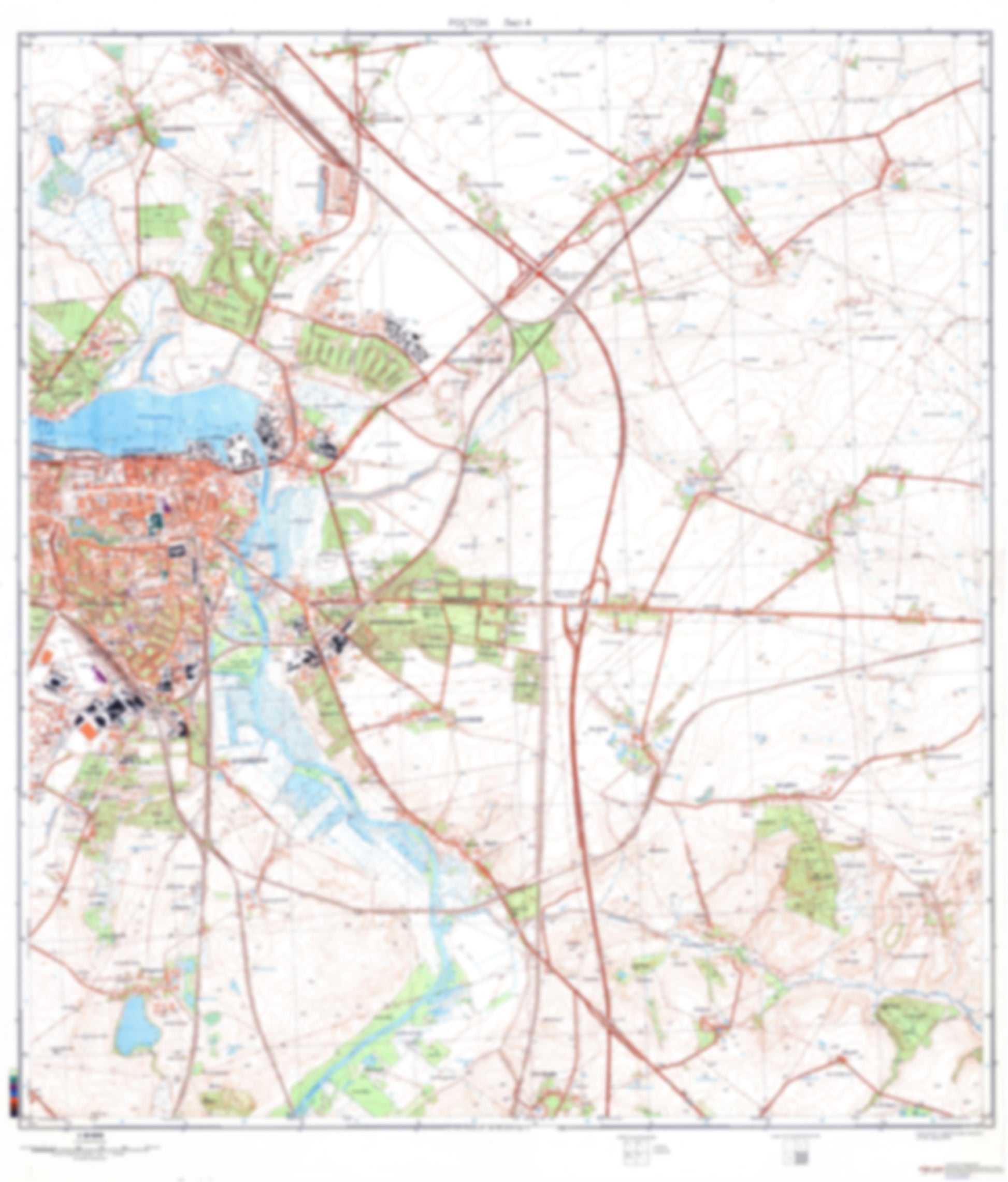 Rostock 4 (Germany) - Soviet Military City Plans