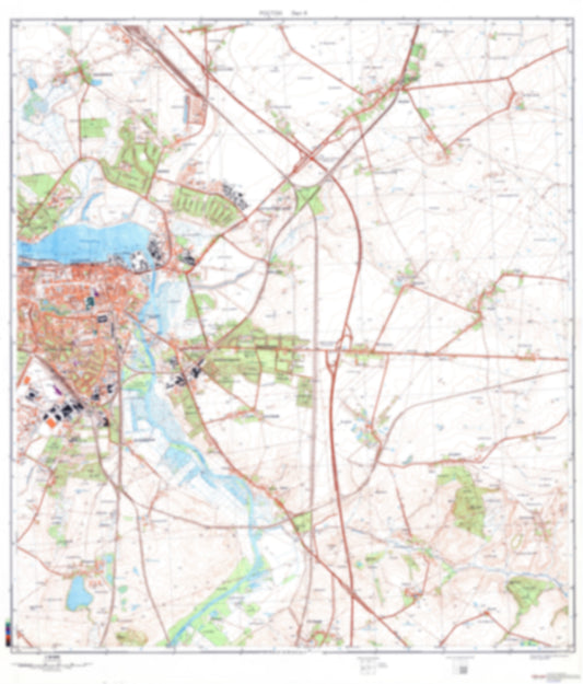 Rostock 4 (Germany) - Soviet Military City Plans