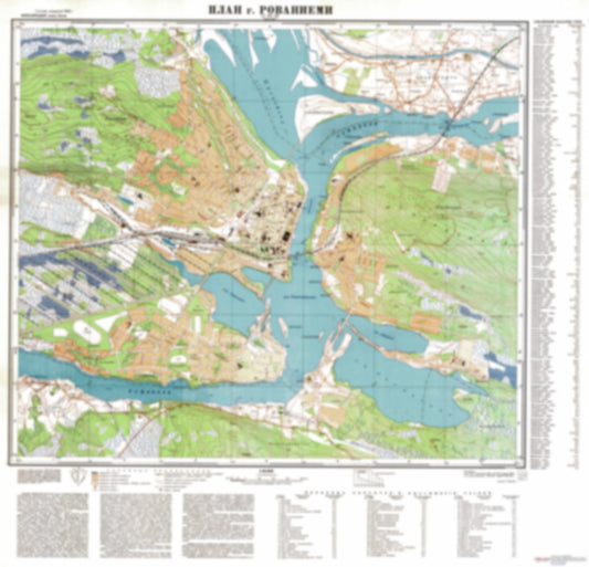 Rovaniemi (Finland) - Soviet Military City Plans