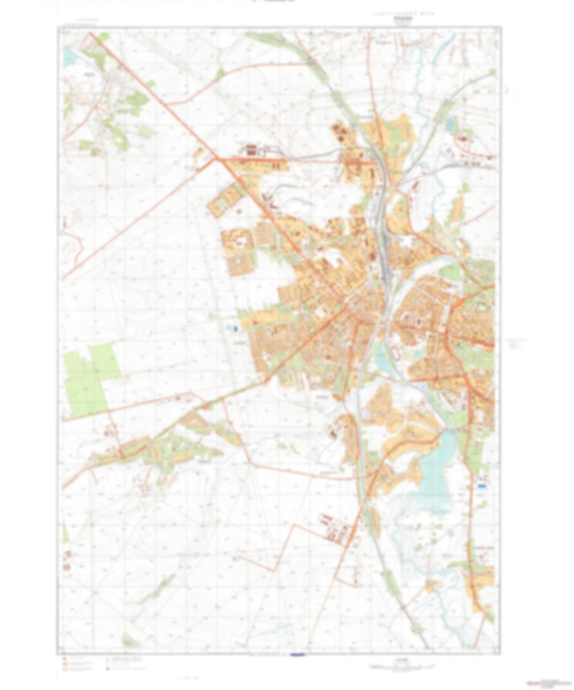 Rovno 1 (Ukraine) - Soviet Military City Plans