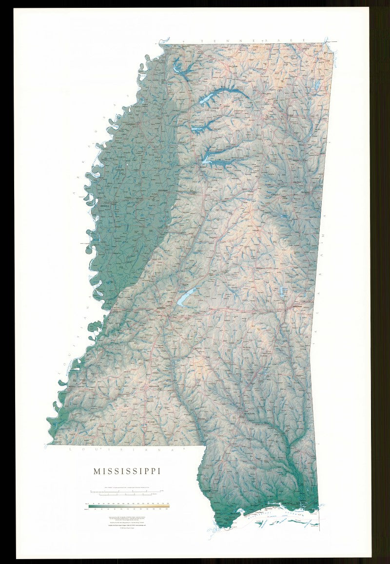 Mississippi [Physical, 48x32]