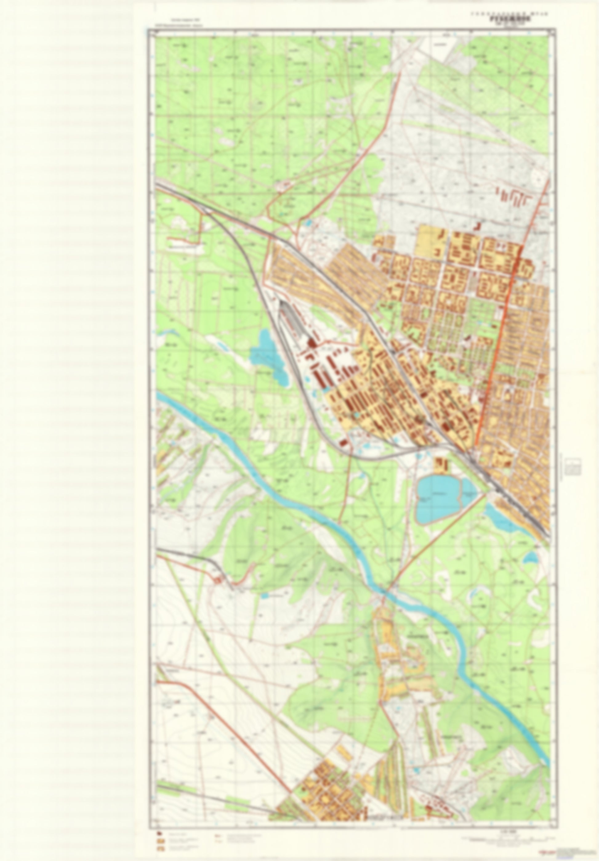 Rubezhnoe 1 (Ukraine) - Soviet Military City Plans