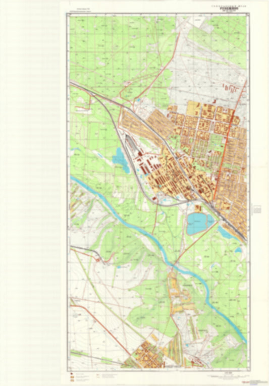 Rubezhnoe 1 (Ukraine) - Soviet Military City Plans