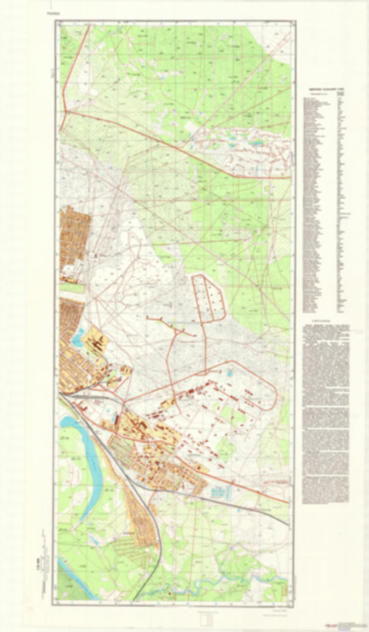 Rubezhnoe 2 (Ukraine) - Soviet Military City Plans