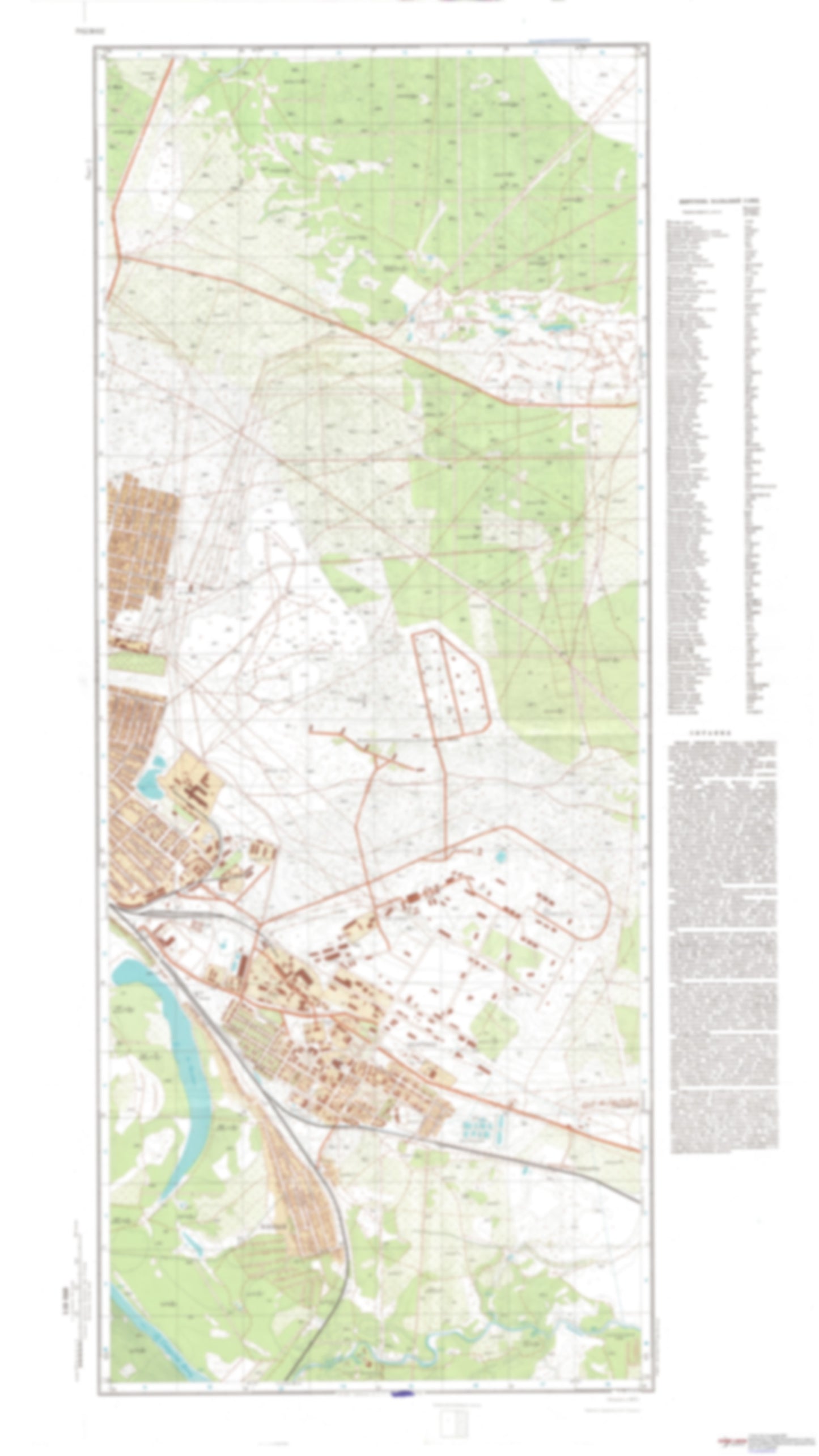 Rubezhnoe 2 (Ukraine) - Soviet Military City Plans