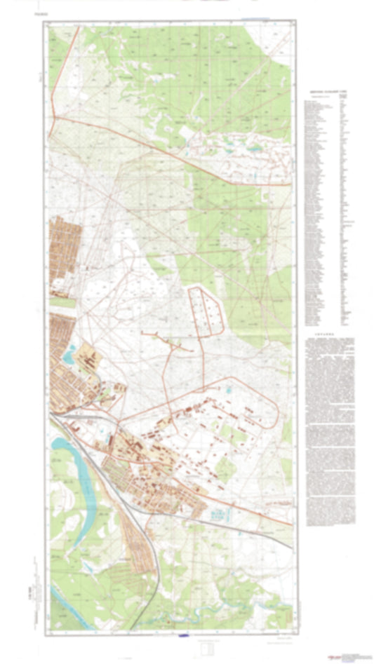 Rubezhnoe 2 (Ukraine) - Soviet Military City Plans