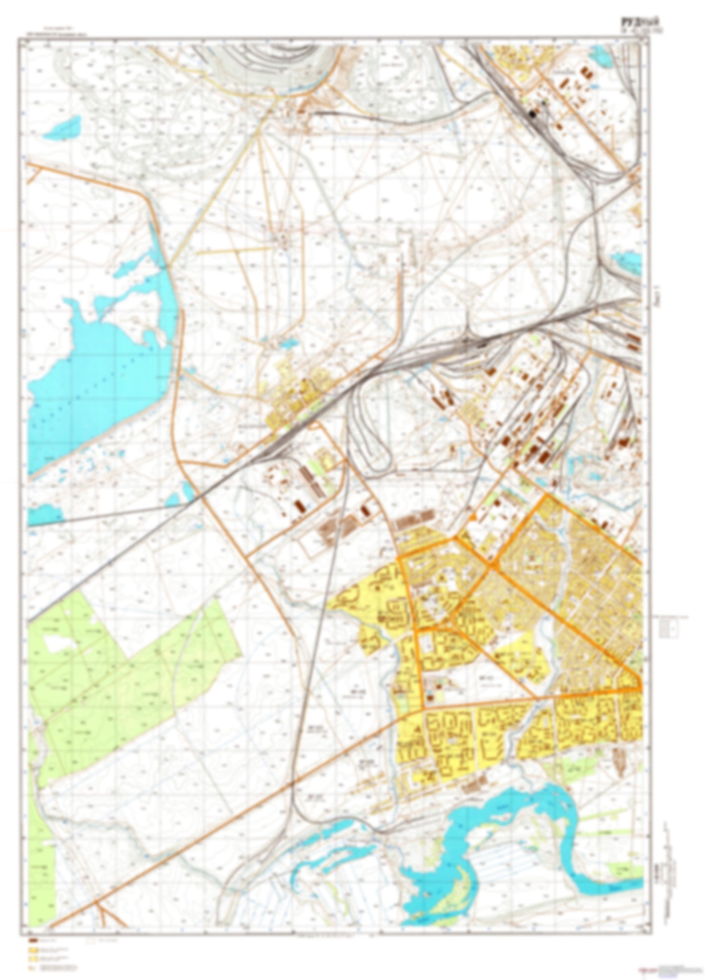 Rudnyi 1 (Kazakhstan) - Soviet Military City Plans