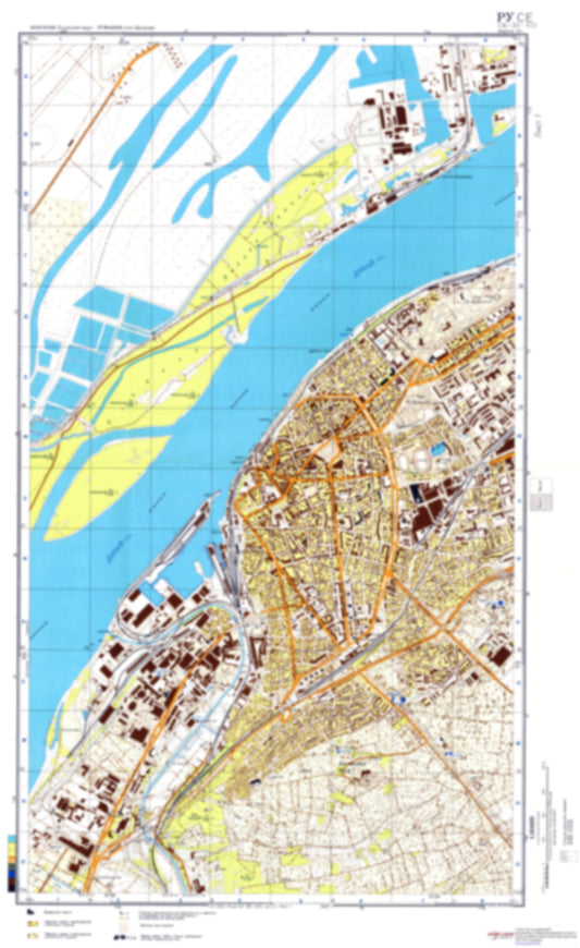 Ruse 1 (Bulgaria) - Soviet Military City Plans