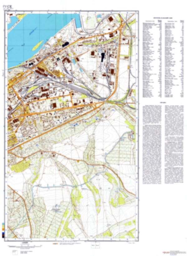 Ruse 2 (Bulgaria) - Soviet Military City Plans – Longitude Maps