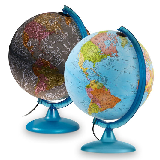 Earth & Sky 2 In 1 Exploration Globe - 10"