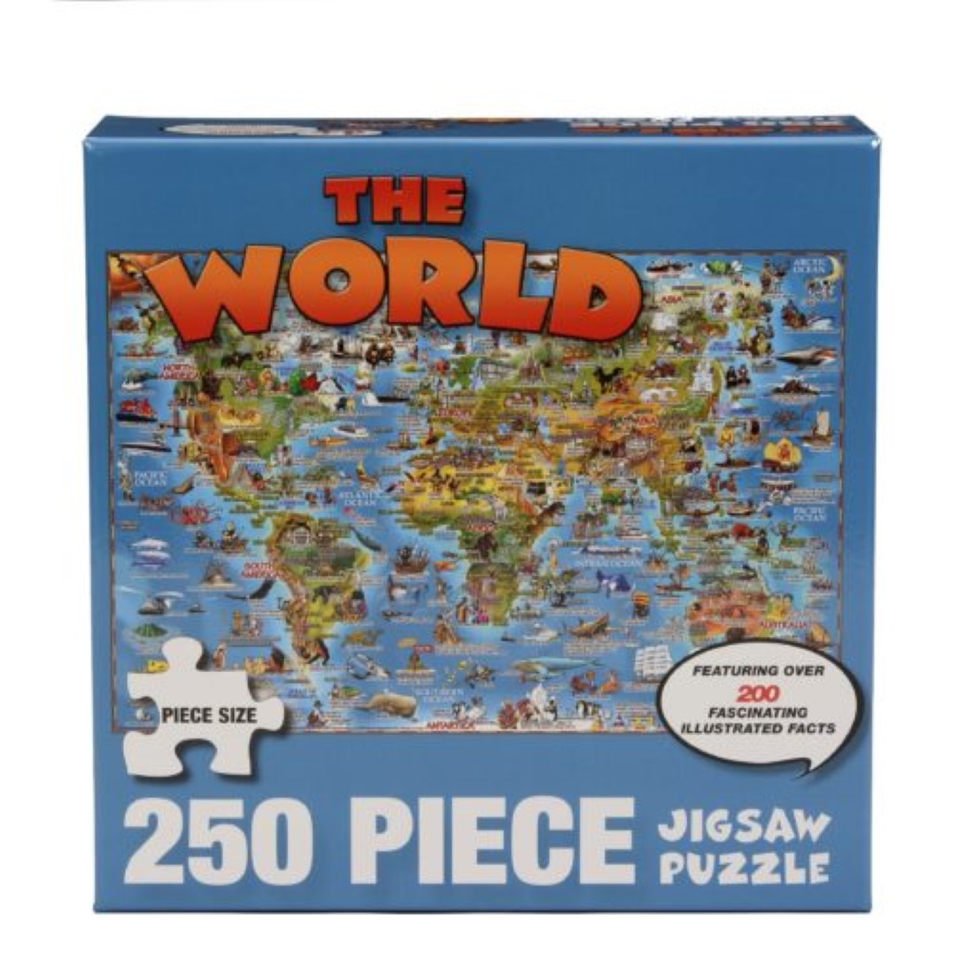 World 250 Piece Puzzle