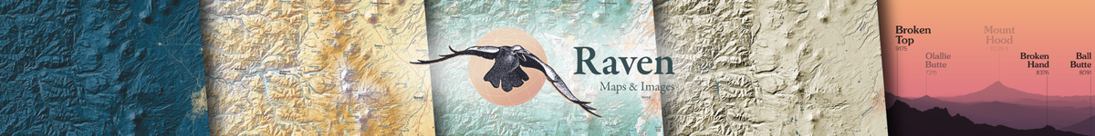 Raven Map Key Raven Maps – Longitude Maps