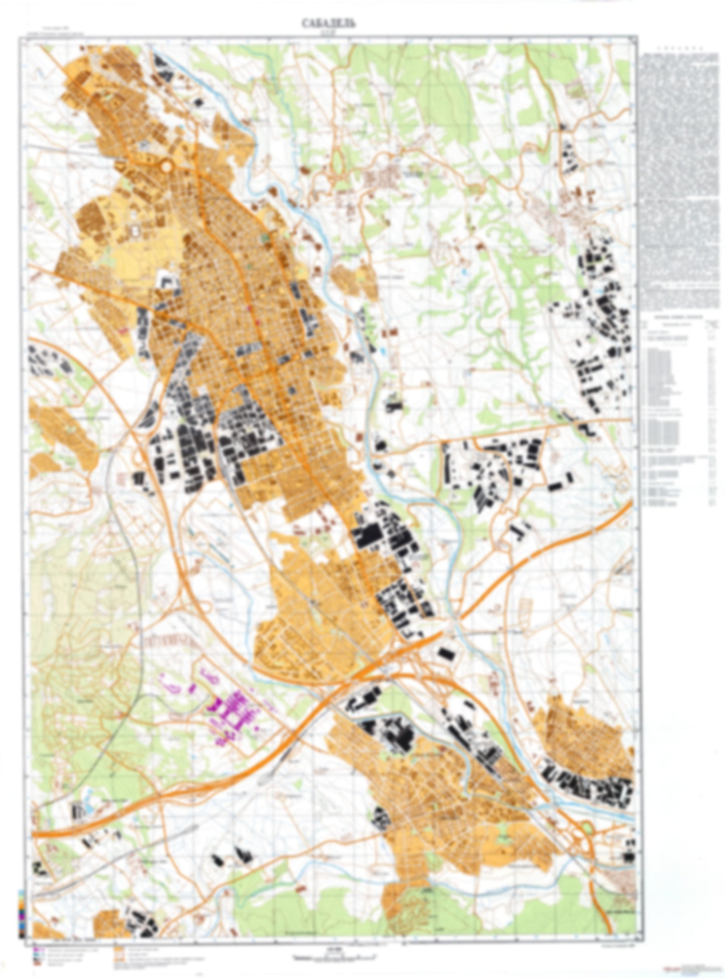 Sabadell (Spain) - Soviet Military City Plans