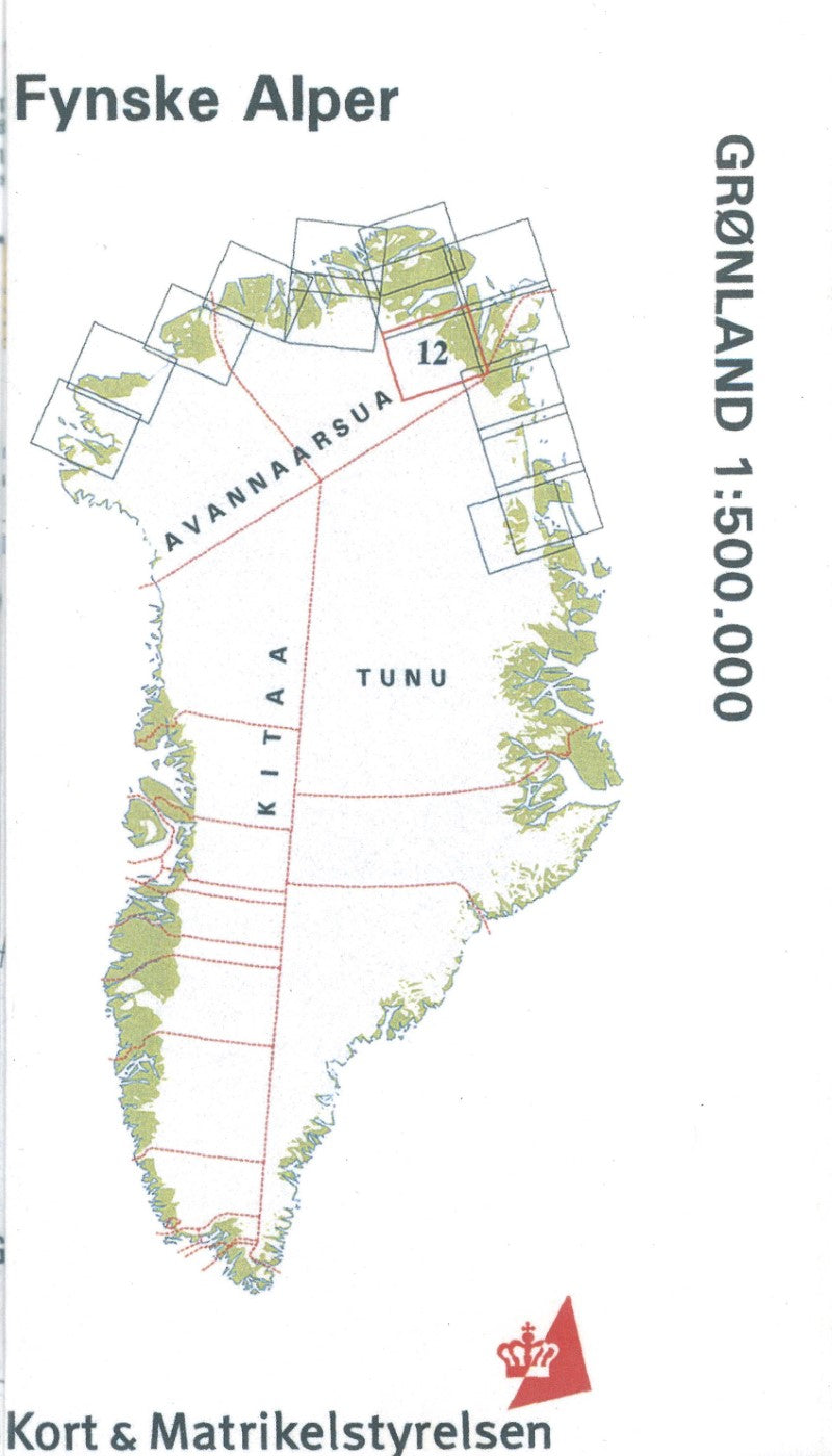 Fynske Alper Topographic Map