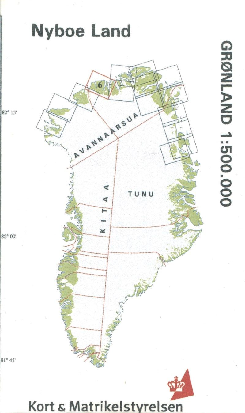 Nyboe Land Topographic Map