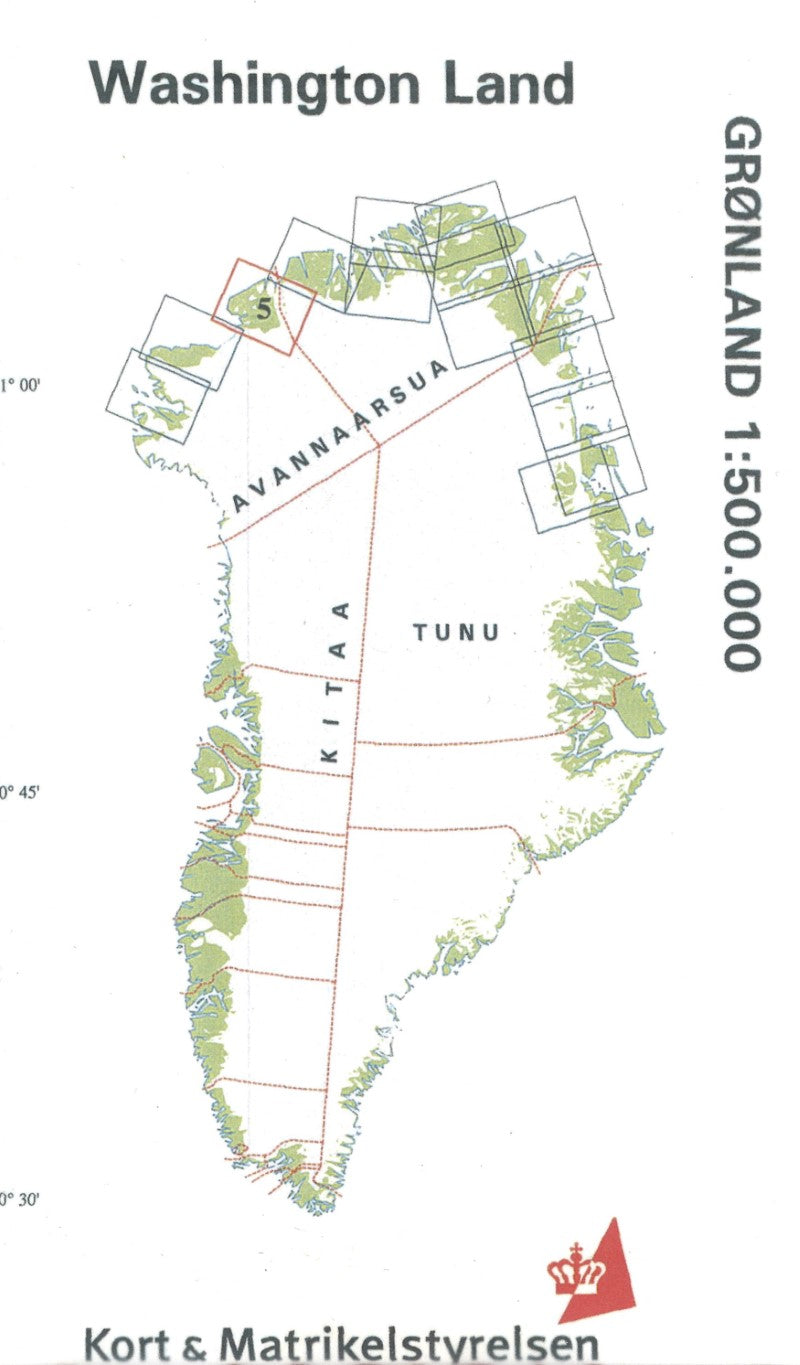 Washington Land Topographic Map