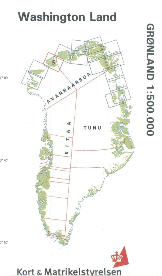 Washington Land Topographic Map