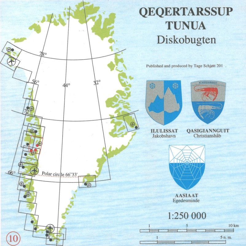 Qeqertarsuaq hiking map