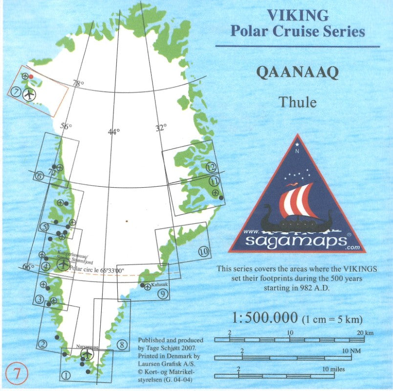 Thule, Viking Polar Cruise Series Map #7