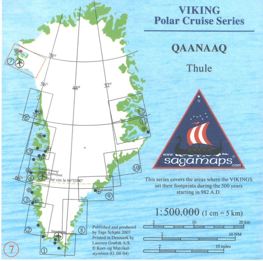 Thule, Viking Polar Cruise Series Map #7