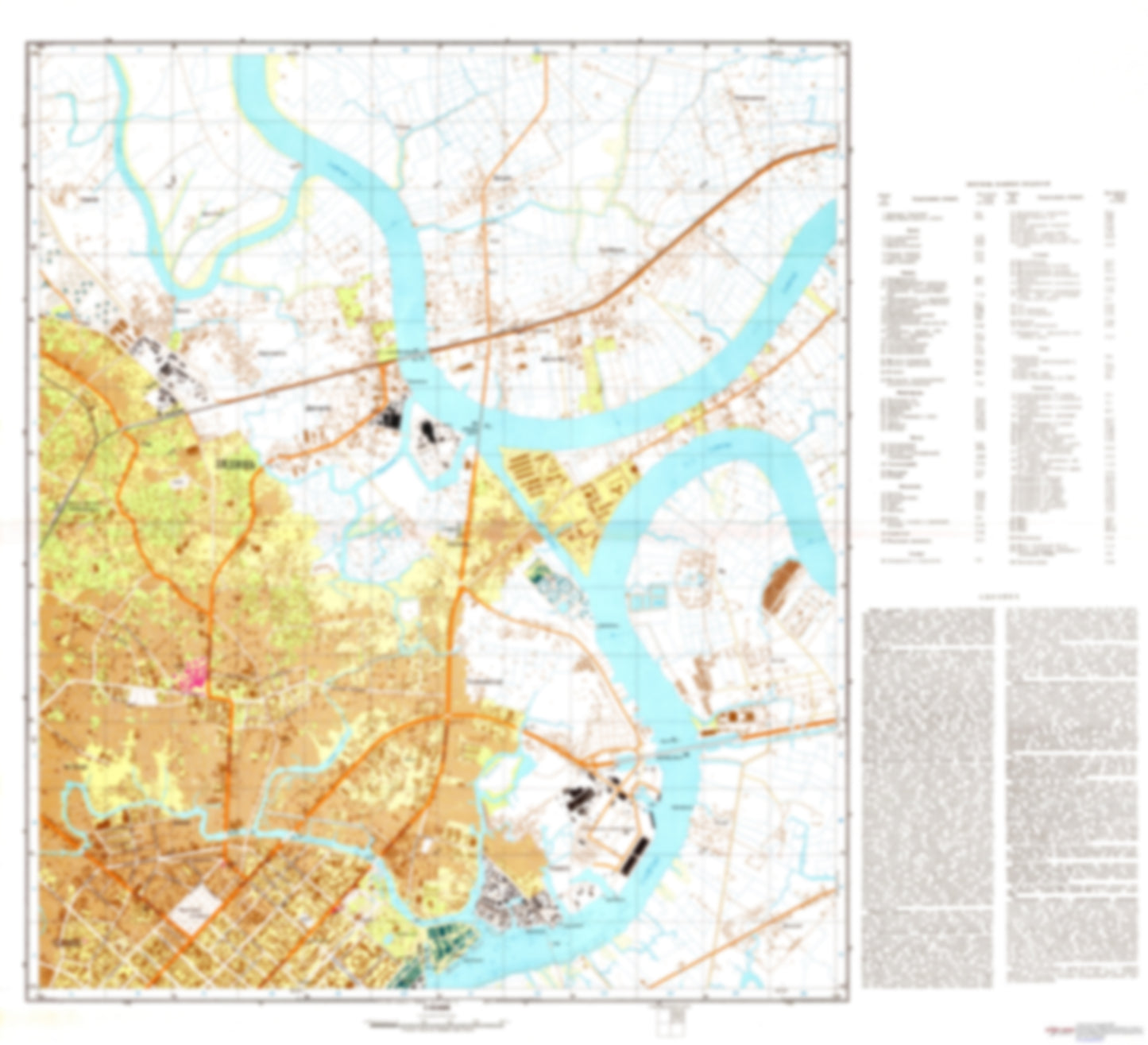 Ho Chi Minh / Saigon 2 (Vietnam) - Soviet Military City Plans