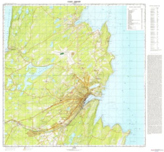 Saint John's (Canada) - Soviet Military City Plans