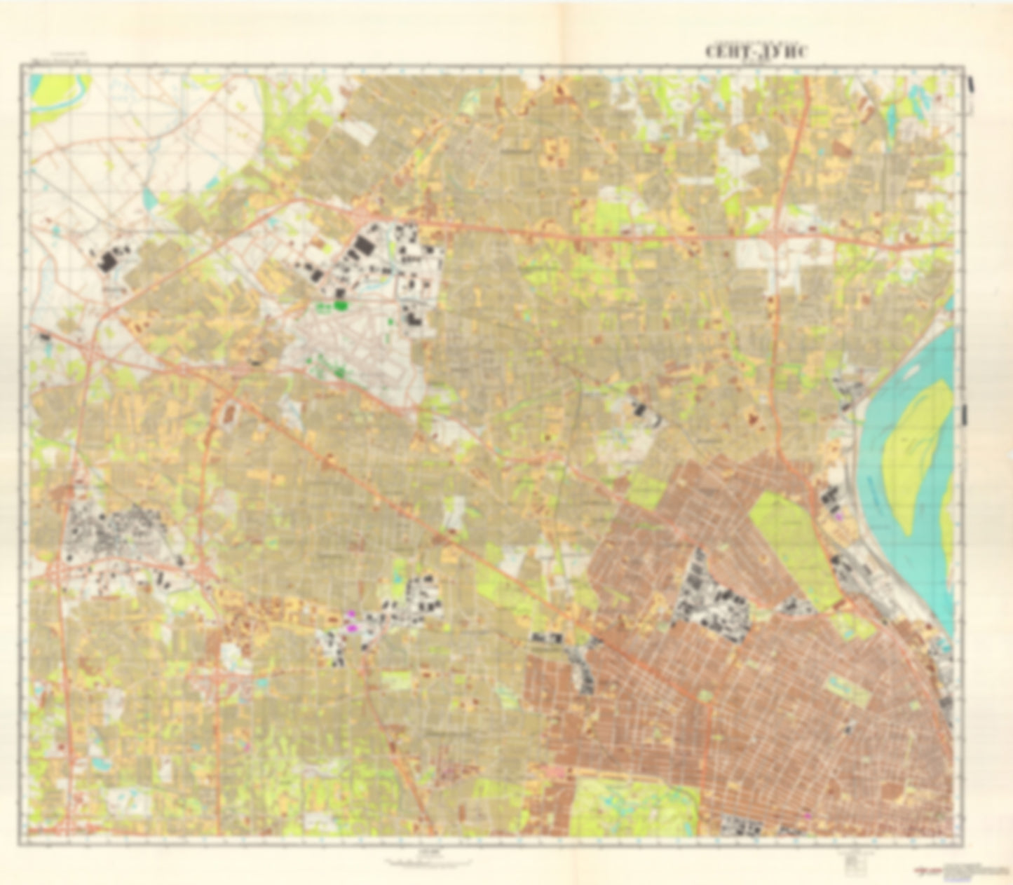 Saint Louis, MO (USA) 1 - Soviet Military City Plans