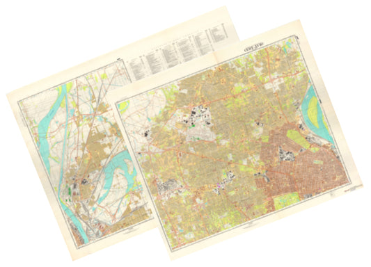 Saint Louis, MO (USA) - Soviet Military City Plans