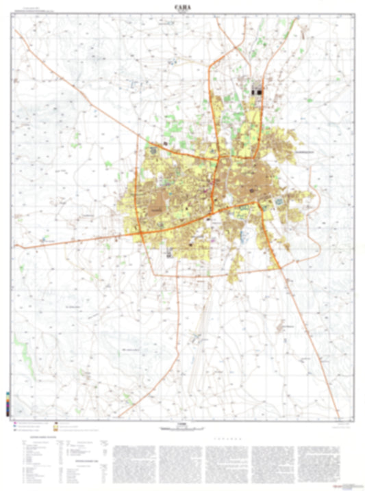 Sanaa (Yemen) - Soviet Military City Plans