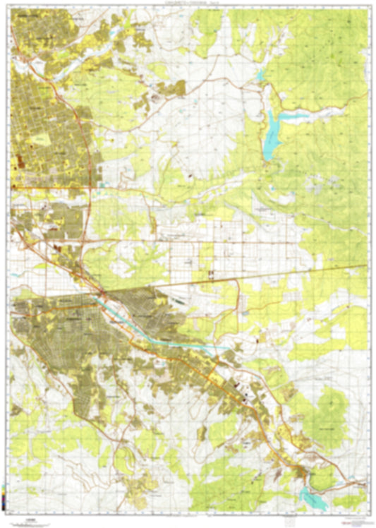 San Diego, CA, Tijuana 4 (Mexico) - Soviet Military City Plans