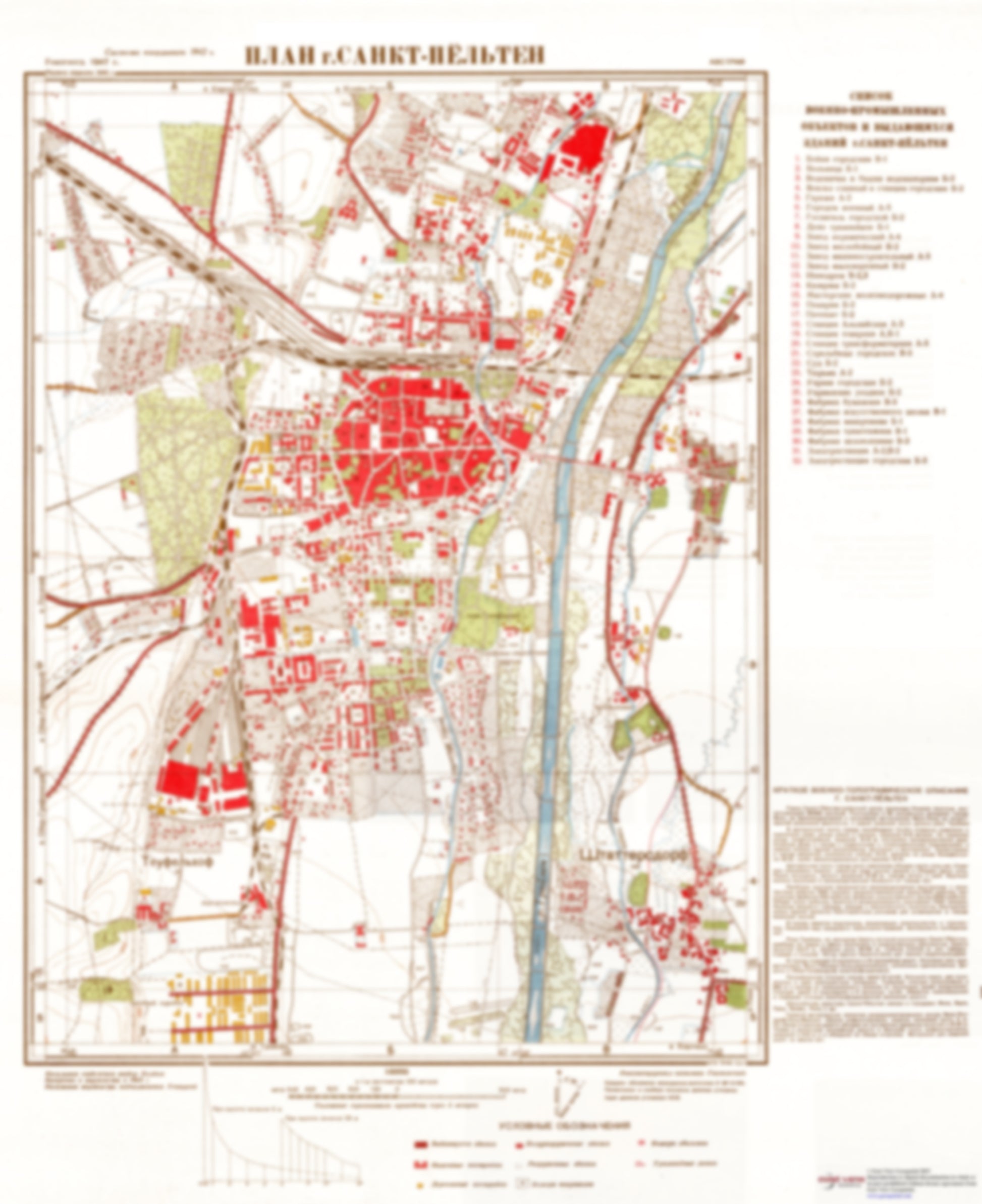 Sanktpolten (Austria) - Soviet Military City Plans