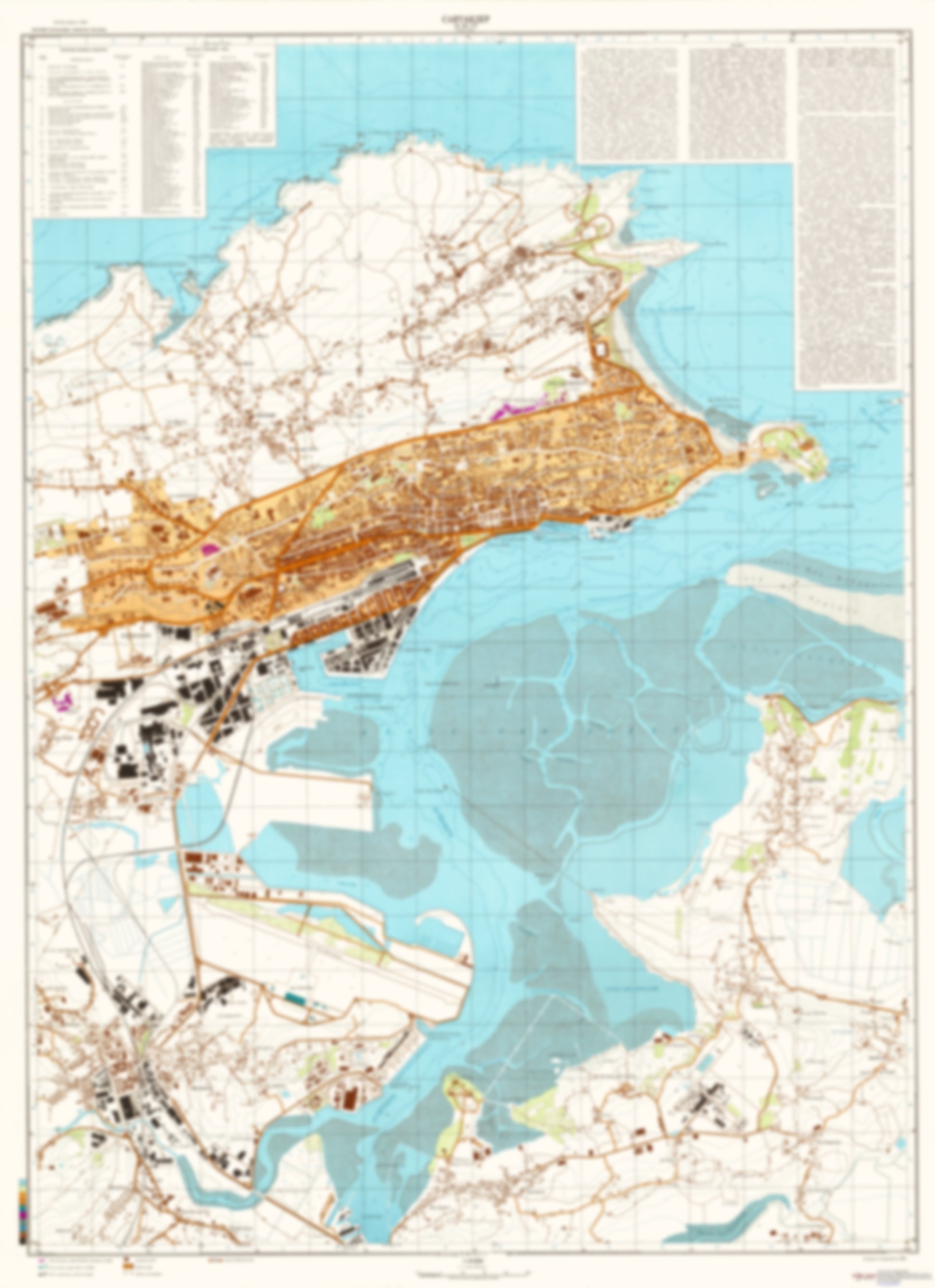 Santander (Spain) - Soviet Military City Plans