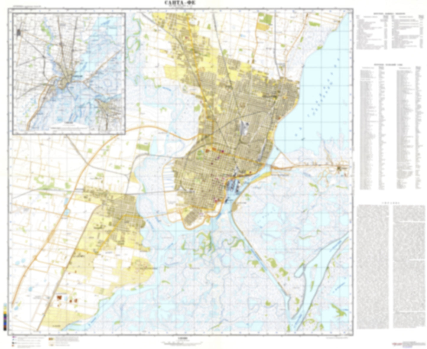 Santa Fe (Argentina) - Soviet Military City Plans