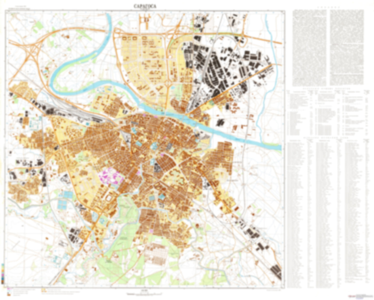 Zaragoza (Spain) - Soviet Military City Plans