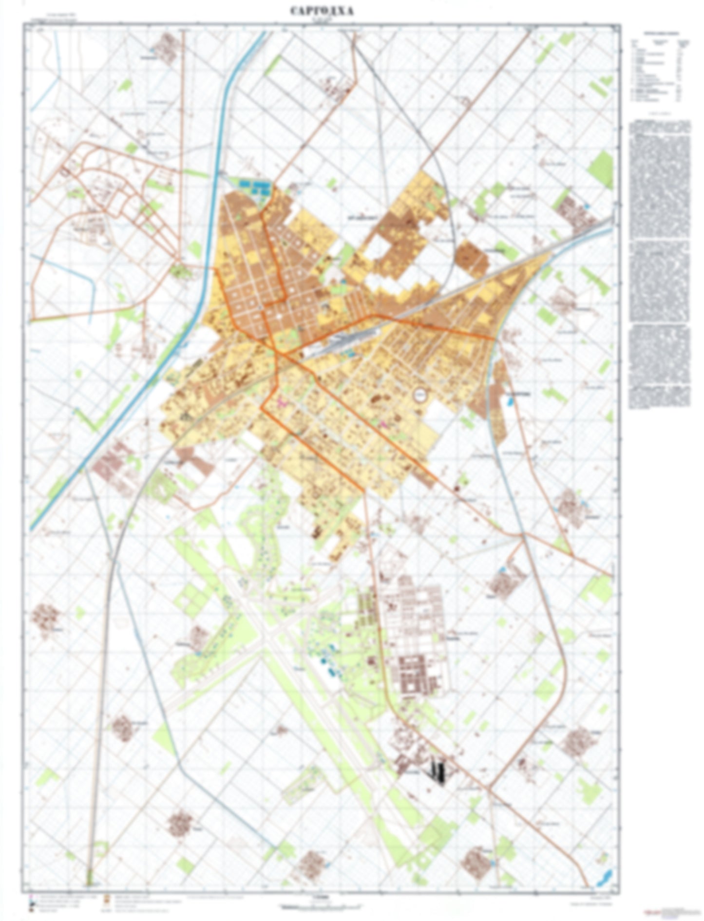 Sargodha (Pakistan) - Soviet Military City Plans