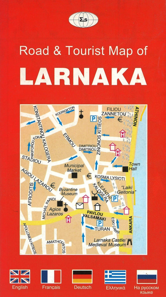 Larnaka street map