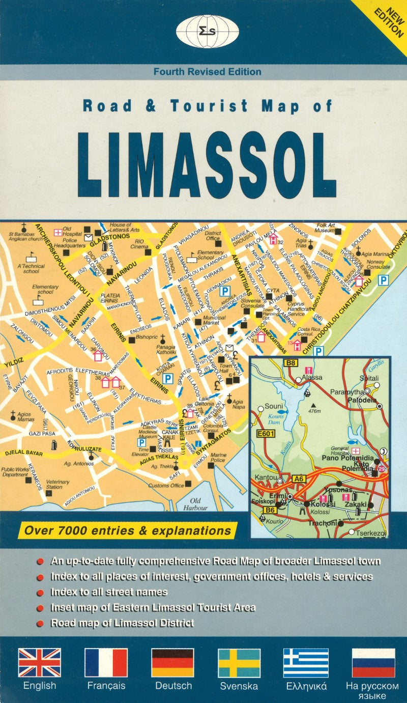Limassol street map