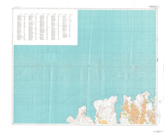 Sevastopol 1 (Ukraine) - Soviet Military City Plans