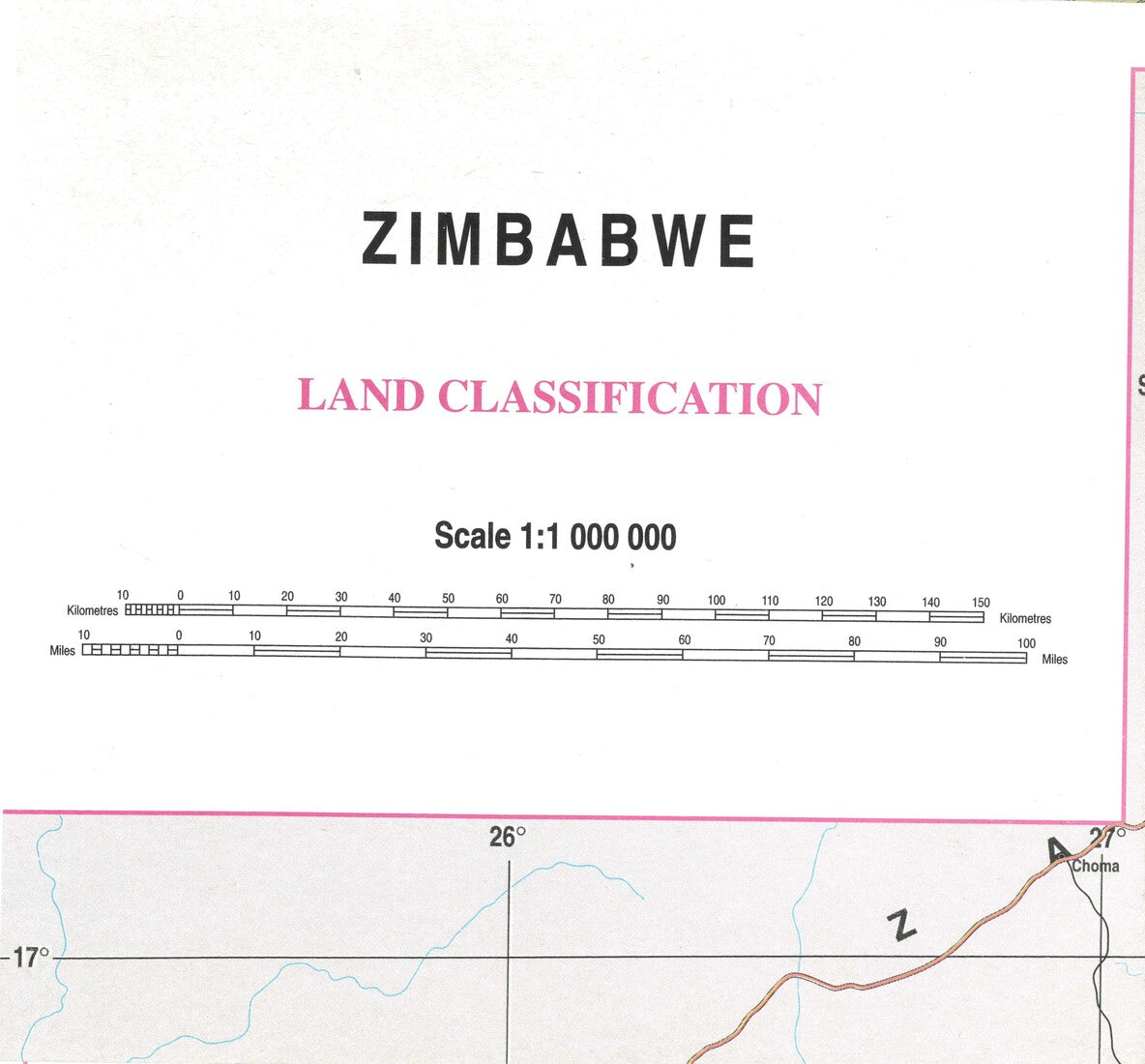 Zimbabwe Land Classification