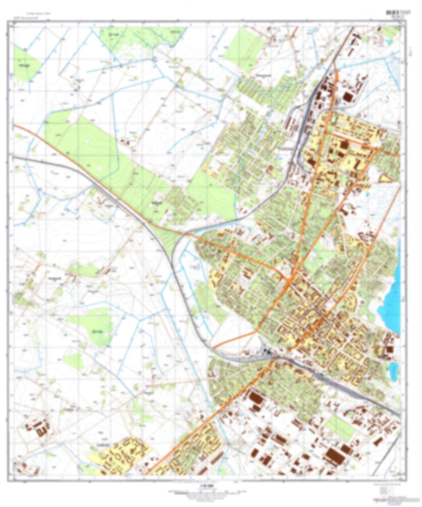 Shaulyai 1 (Lithuania) - Soviet Military City Plans